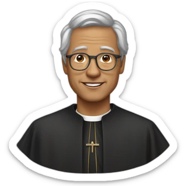 rector of the church sticker