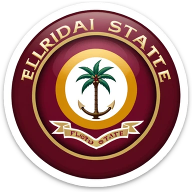 Florida State image original image sticker
