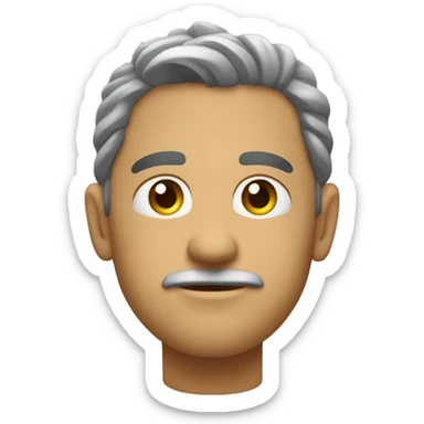 Corrija a cor dos cabelos,deixe mais escuro e escureça também os olhos sticker