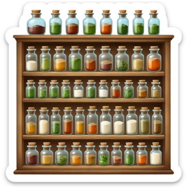Apothecary sticker