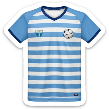 Argentina soccer tshirt sticker