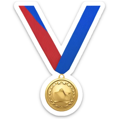 2024 Paris Olympic 1st Medal sticker