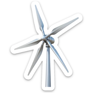 Wind Turbine sticker