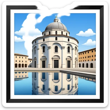 battistero campo dei miracoli sticker