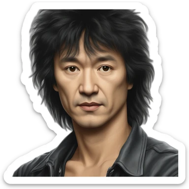 the-life-and-work-of-viktor-tsoi,-the-legendary-rock-musician-and-leader-of-the-band-"kino" sticker