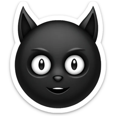 the word „tfs“ in a goth font sticker