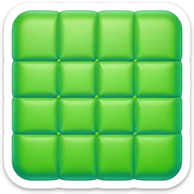 quilted full battery icon sticker