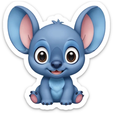 CRIE O PESONAGEM STICH DA DYSNE sticker