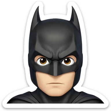 batman resolute sticker