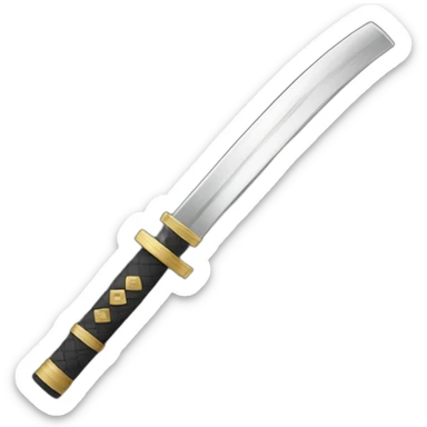 Katana japonais sticker