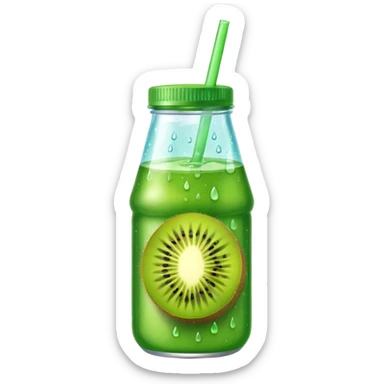 Kiwi bottle sticker