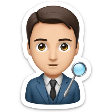 Trottola argento/ specchio come quella del film inception sticker