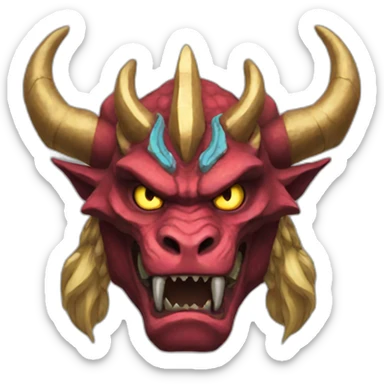 dragon ganon sticker