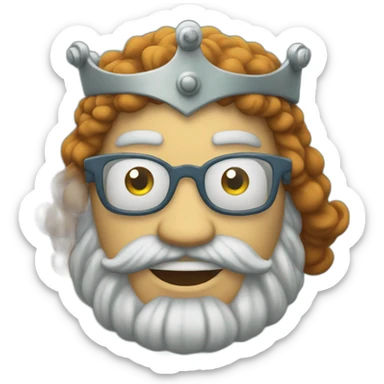 King of the sea sticker