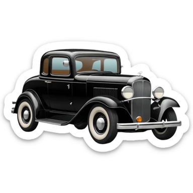 1932 plymouth coupe sticker