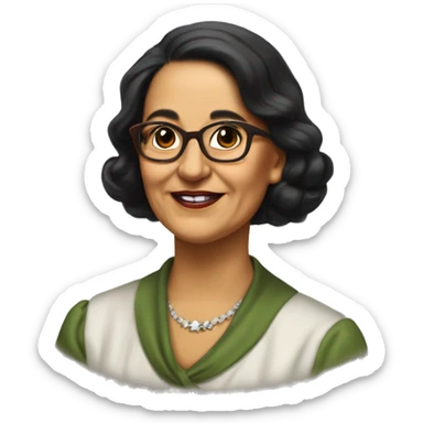 Julia Constancia de Burgos García was a Puerto Rican poet. As an advocate of Puerto Rican independence, she served as Secretary General of the Daughters of Freedom, the women's branch of the Puerto Rican Nationalist Party.  sticker