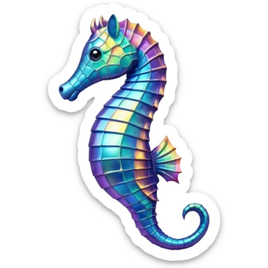 Морской конек sticker