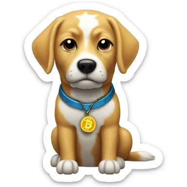 Bitcoin krypto sticker