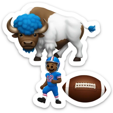 Napoli buffalo bills sticker