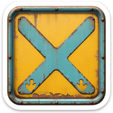 DISTRICT SIGN sticker