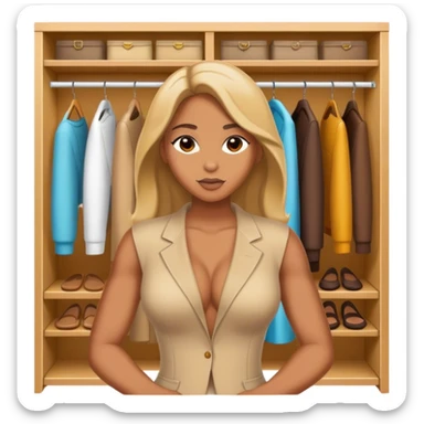 gossip girl serena’s closet best quality  sticker