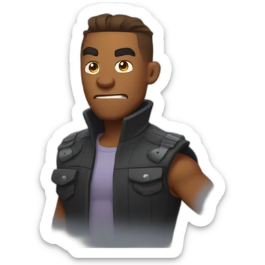 Colt Brawl stars sticker