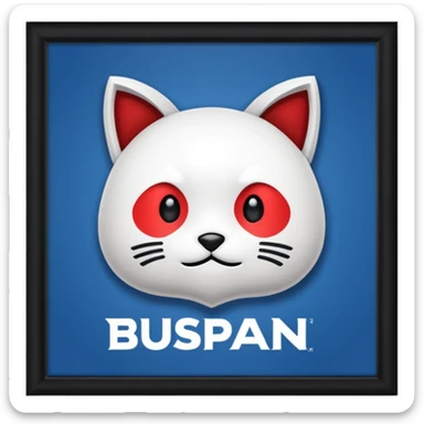 busan with esports logo sticker