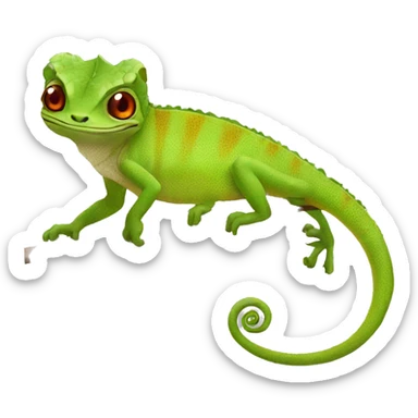 camaleon sticker