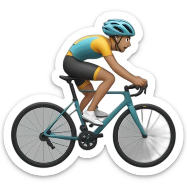 static cicling sticker