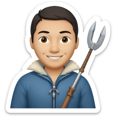 Harpoon,Inuits sticker