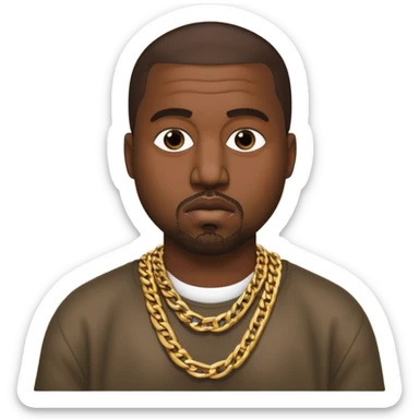 kanye west genmoji sticker