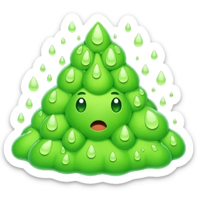 snot without a face sticker