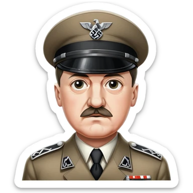 Adolf Hitler nazi sticker
