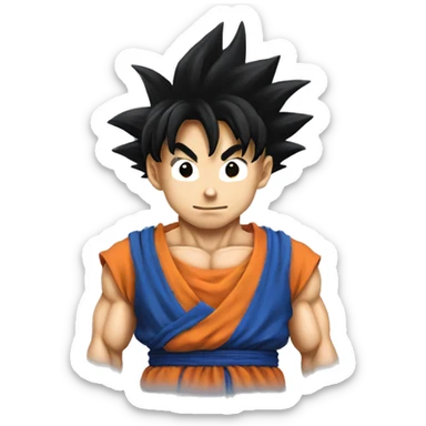 Goku but canada sticker