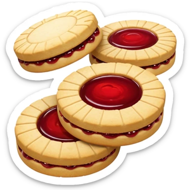jam-christmas-shortbread-biscuits sticker