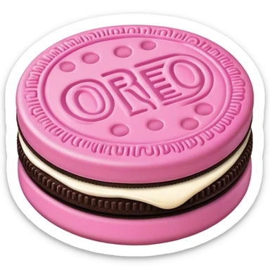 Oreo pink  sticker