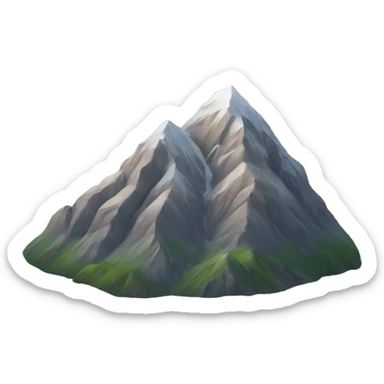 mountain sticker