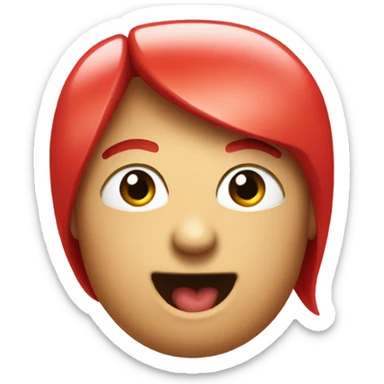 The word "So!" in red and handwriting sticker