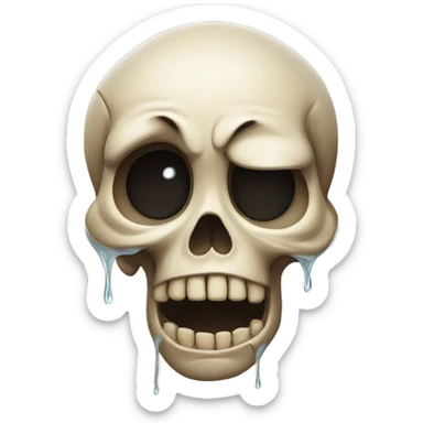 💀😭 sticker