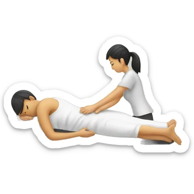 Back massage sticker