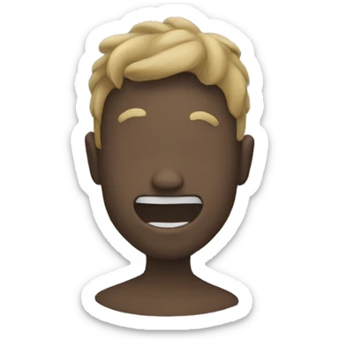 ا Head shaking horizontally sticker