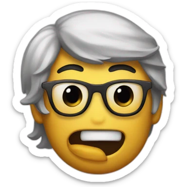 Shh I'm mewing tiktok sticker