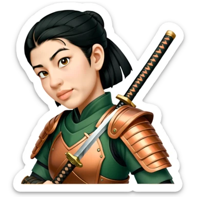 Samurai Sentry sticker