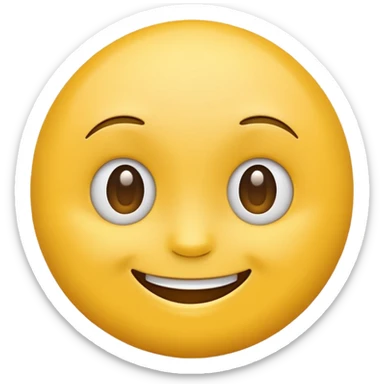 An emoji head based on the provided photo sticker