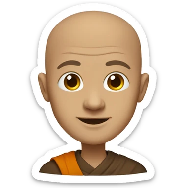 Ol monk sticker