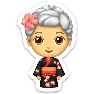  kimono sticker