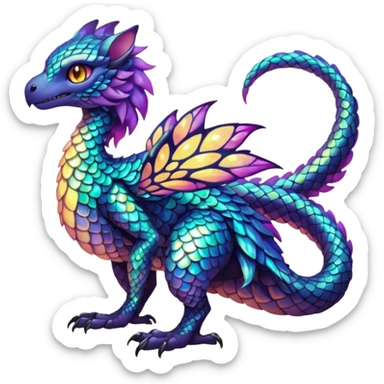 Fionbri-creature by Falvie (full body) sticker