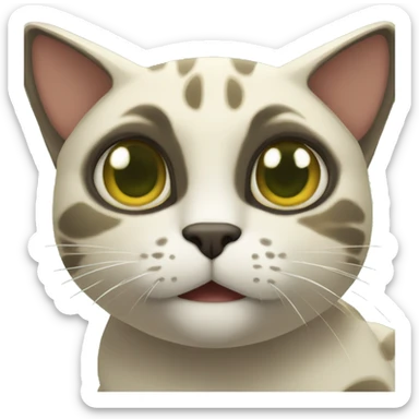 Gato tortuga  sticker