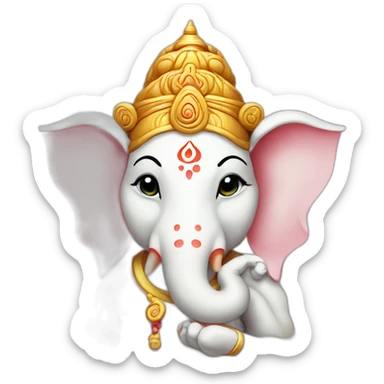 OM ganesha sticker