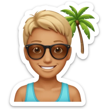 Have a lovely vacation sticker